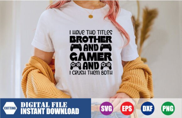 Brother Gaming T-Shirt Design Essentials