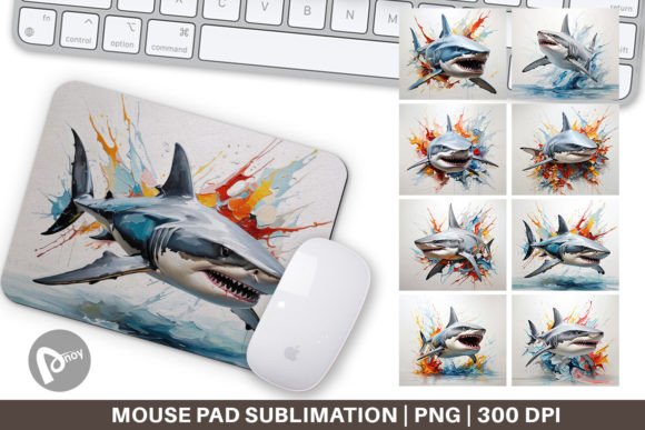 Evaluating the Mouse Pad 3D Shark Painting for Your Workspace