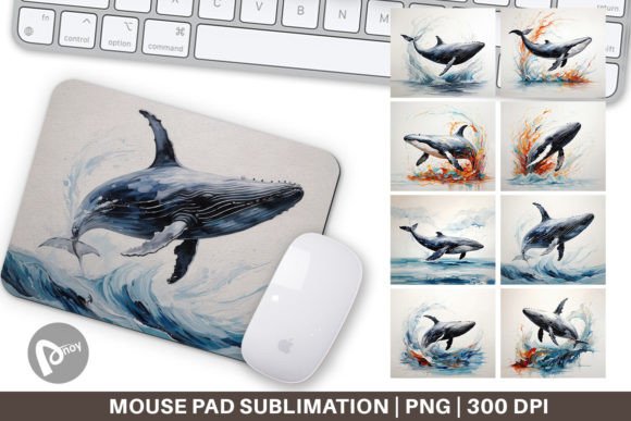 How a 3D Whale Painting Mouse Pad Turns an Ordinary Desk into a Personal Escape