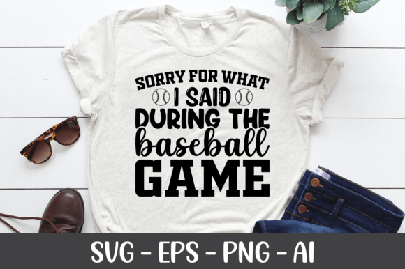 Sorry for What I Said During SVG: The Perfect Crafting Design for Game Day Chaos