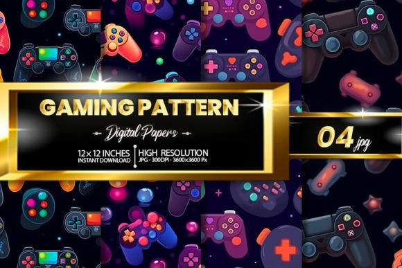 Unlocking Creativity with Gaming Pattern Digital Papers: The Ultimate Guide for Crafters, Designers, and Small-Business Owners