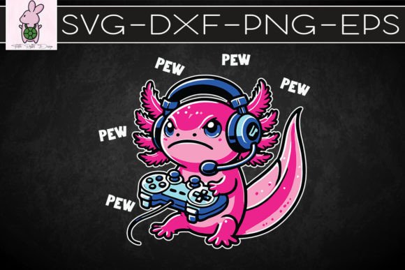 Why Axolotl Gaming Kids Cute Axolotl SVG Reflects the New Era of Design‑Ready Digital Assets