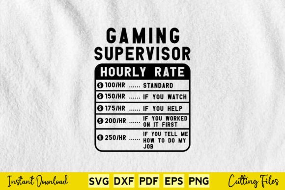 Why Funny Gaming Supervisor Hourly Rate Hits Home